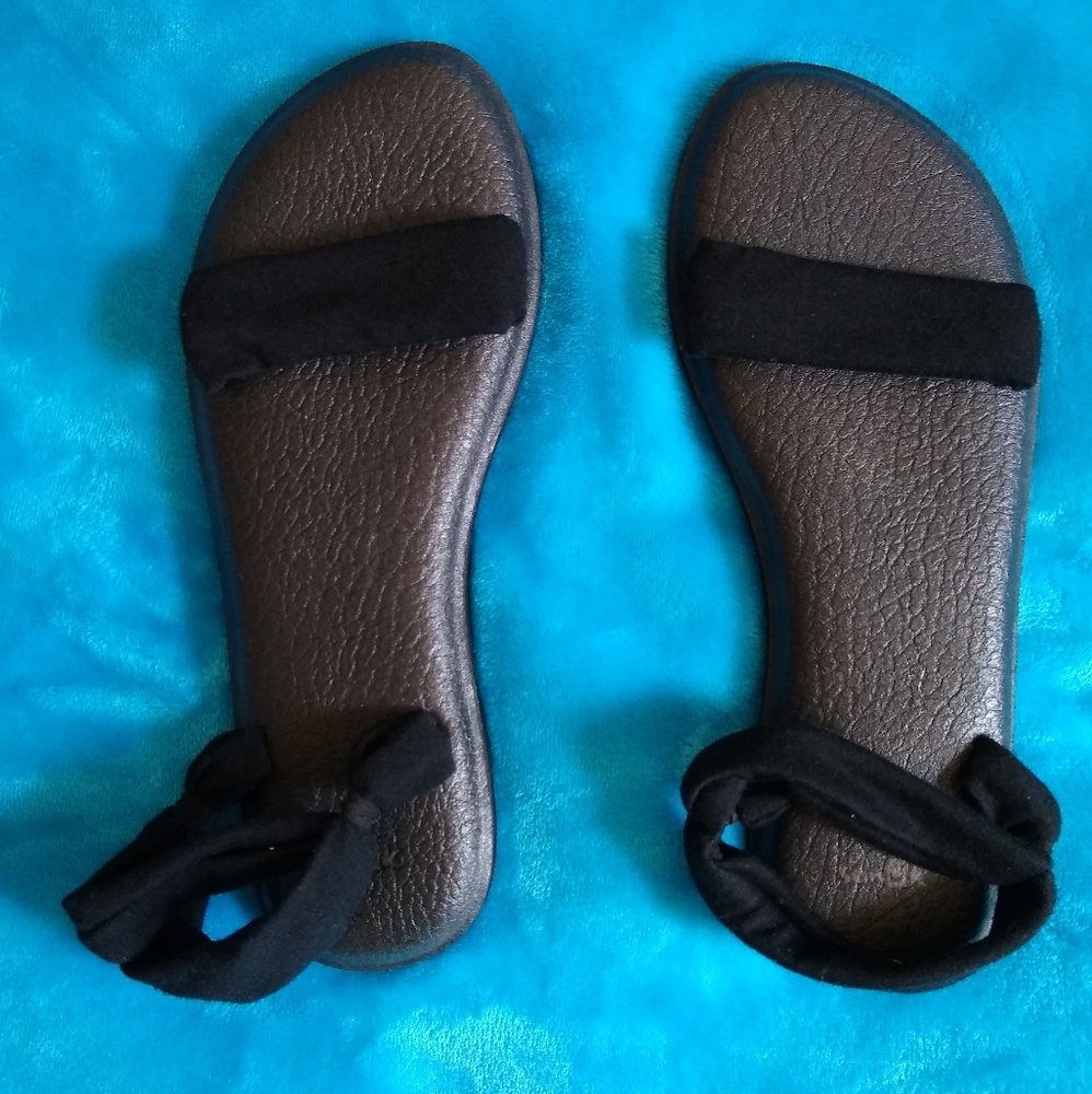 Women's Sanuk Yoga Duet Sandals - size 9